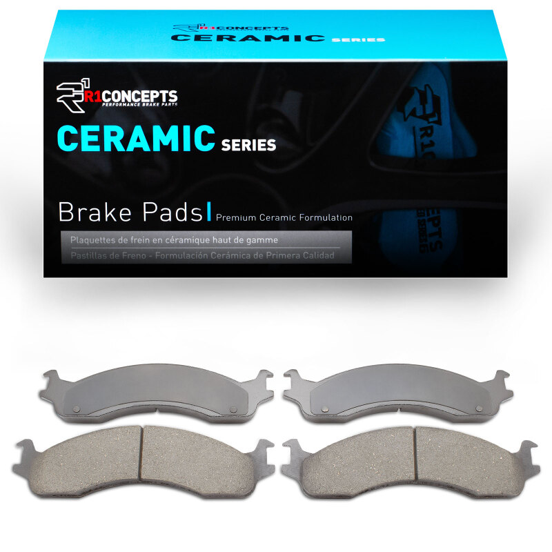 Ford E-450 Super Duty Brake Pads - Front - R1 Concepts - Ceramic - `95-`07